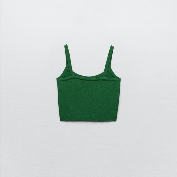 Zara Set - 100% Wool Strappy Top & Flap Jacket - Picture 9 of 10